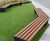 Planters and seating for residential rooftop garden 2