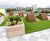 Planters and seating for residential rooftop garden 3