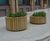 Diplomat circular planter 0