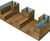 Grenadier planter / seating - Parklet unit 01 6