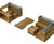 Grenadier planter / seating - Parklet unit 02 6