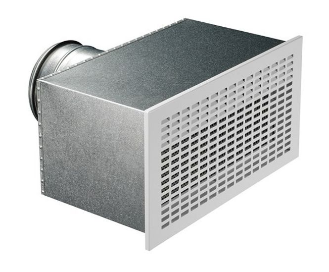 Lockzone Wall rectangular perforated diffuser | Swegon