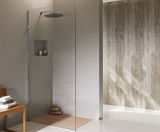 Monaco frameless walk-in fixed panel shower screen - on this page