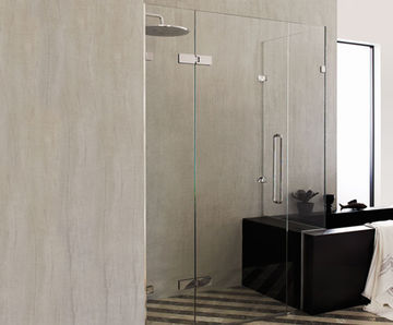 Deauville frameless corner shower enclosure