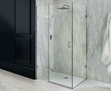Portofino frameless corner shower enclosure - on this page