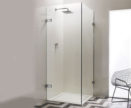 Cadiz frameless corner shower enclosure