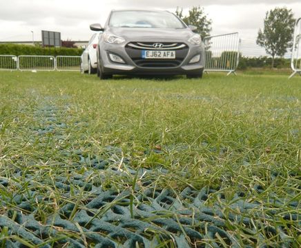 Powergrid heavy-duty ground stabilisation mesh