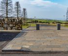 New hand-made Scottish Whin kerbstones