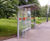Flight - modular metal bus stop shelter 5