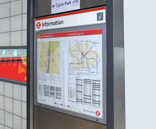 Publicity and information display cases