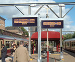 LED CRT Replacement railway station information displays