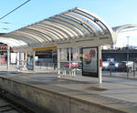 Gullwing Platform railway station canopy