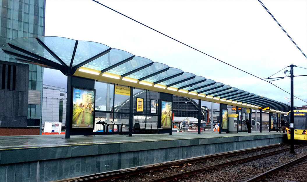 Integra Rail And Bus Passenger Waiting Shelter | Trueform