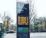 Digital SBS wayfinding totems for New York City - on this page