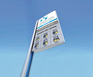Countdown LED flag