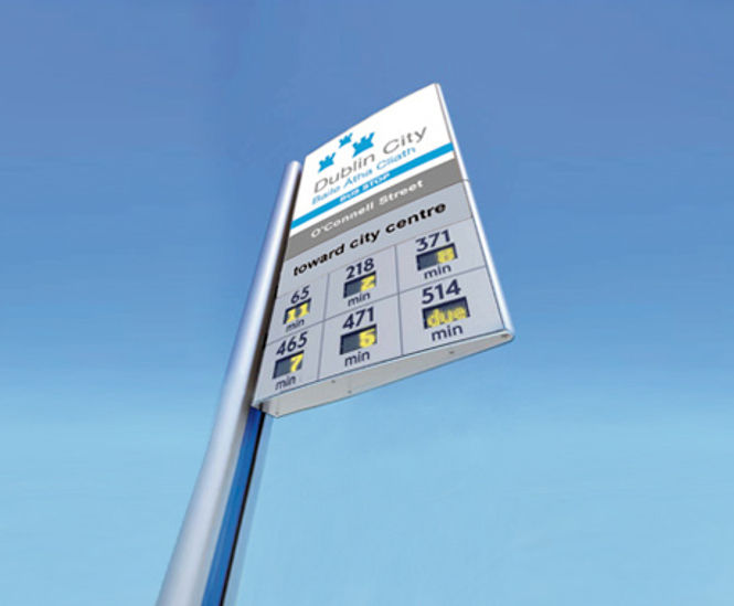 Countdown LED flag