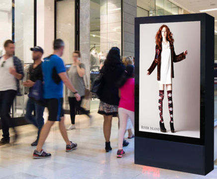 Fuzion Digital 6 Sheet indoor monolith signage