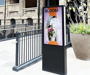 Digital Totems installed at Coal Drops Yard, London