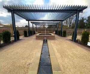 Water features at Kirkleatham Walled Garden