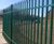 Lochrin Combi - steel security fence for high-risk site protection 1