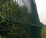 Lochrin WaveGUARD - profiled steel mesh security fence for site boundaries - on this page