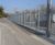 Lochrin Palisade Security Fencing - steel boundary fence for site security 1