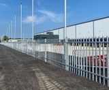 Lochrin Combi™ SL1 Palisade A1 security-rated fencing - on this page