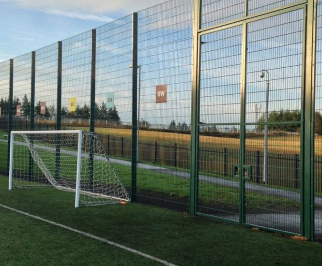 Lochrin BallGUARD - twin wire mesh sports fencing