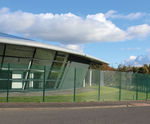 Lochrin 358™ - twin wire steel mesh security fencing