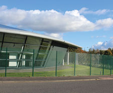 Lochrin 358™ - twin wire steel mesh security fencing