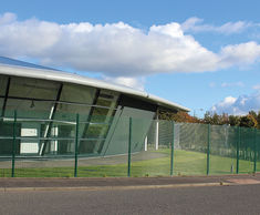 Lochrin 358™ - twin wire steel mesh security fencing