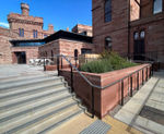 Natural stone landscaping for Inverness Castle, Highlands