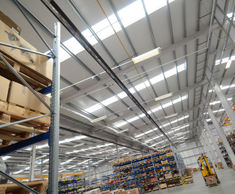 Radiant heating for new SEW Eurodrive facility