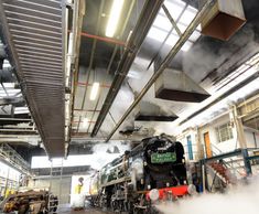 Heating the Orient Express maintenance shed