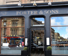 Industrial-look air curtain unit for Glasgow restaurant