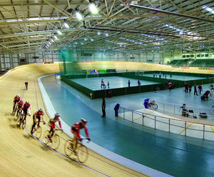 Sports hall heating and ventilation