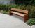 Imperial - outdoor timber curved or straight seating 9