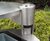 Bradford Post-Mounted Stainless Steel Litter Bin 7