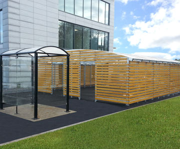 Bespoke cycle storage, Kingswell Business Park, Aberdeen