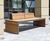 Linares - contemporary timber and steel outdoor seating and table range 5