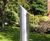Contemporary mitred-top 304 or 316 stainless steel bollard 1