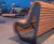 Saarbrucken - contemporary timber and steel outdoor seating 2