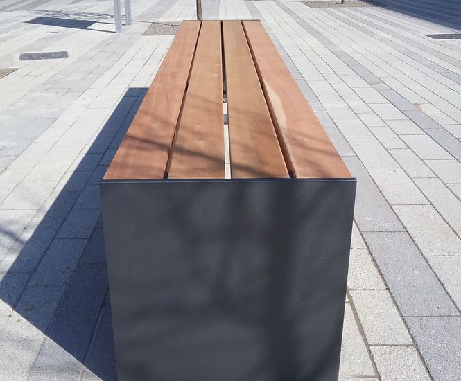 Modern community furniture at Crewe Lifestyle Centre