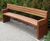 Imperial - outdoor timber curved or straight seating 1
