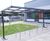 Heron - modular steel cycle shelter with polycarbonate roof 6