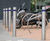 Circular Stainless Steel Cycle Stand 1