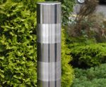 Brushed Satin Bands Stainless Steel Bollard