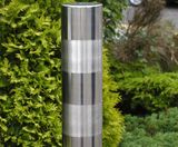 Brushed Satin Bands Stainless Steel Bollard - on this page