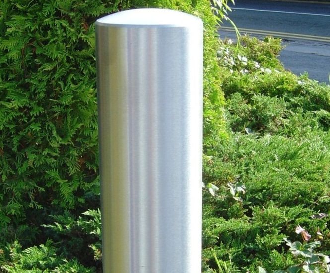 Semi Dome Top Stainless Steel Bollard