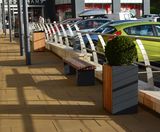 Street furniture - Elliott's Field Shopping Park, Rugby - on this page